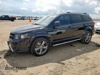 2015 Dodge Journey Crossroad with VIN 3C4PDCGG0FT553735, listed as a Copart auction lot 62857465 with 157,717 mi miles and Salvage title. Bid and sale history available at DreamBid. Image 1.