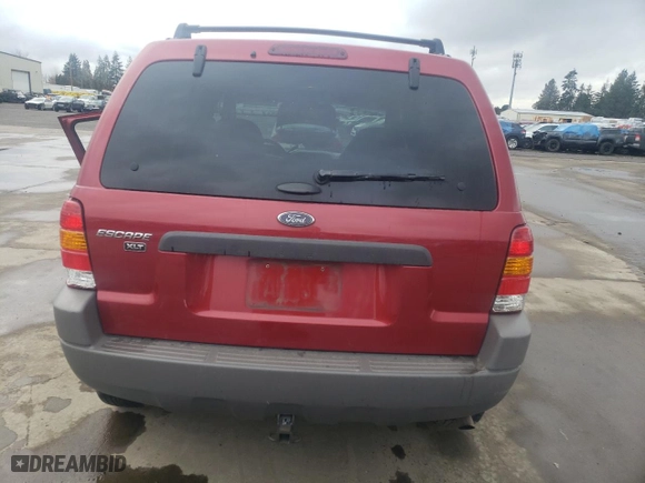 2001 Ford Escape XLT with VIN 1FMCU04101KA36194, listed as a Copart auction lot 43717295 with 72,265 mi miles and Salvage Title. Bid and sale history available at carsss.com. Image 6.