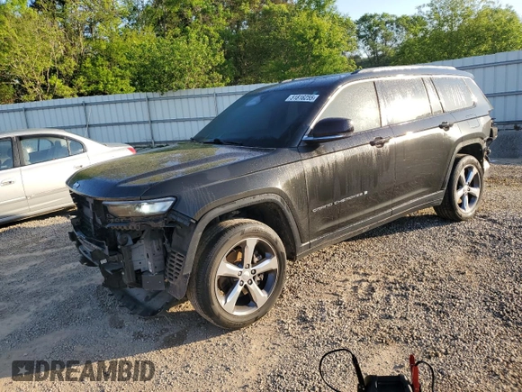 2021 Jeep Grand Cherokee Limited with VIN 1C4RJJBG1M8207797, listed as a Copart auction lot 51816255 with 60,508 mi miles and Salvage title. Bid and sale history available at DreamBid. Image 1.