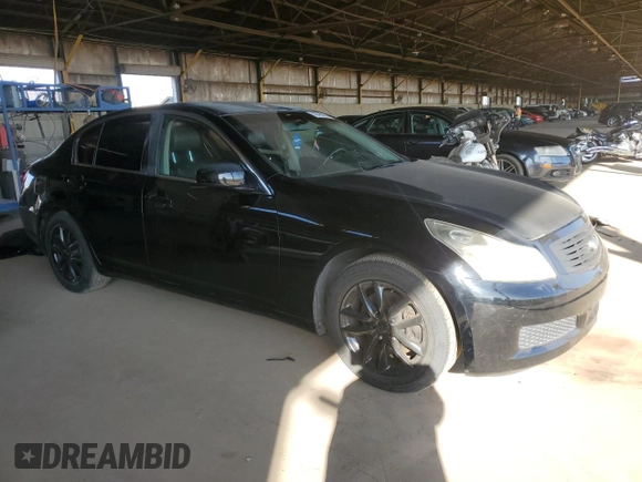 2008 Infiniti G35 with VIN JNKBV61E68M220561, listed as a Copart auction lot 86430514 with 165,617 mi miles and Clean Title. Bid and sale history available at DreamBid. Image 4.