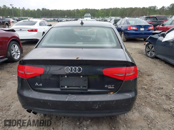 2013 Audi A4 Premium Plus with VIN WAUFFAFL3DN050221, listed as a IAAI auction lot 41949533 with 173,250 mi miles. Bid and sale history available at carsss.com. Image 16.