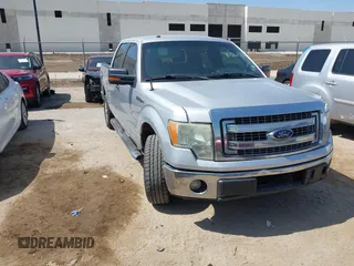 2013 Ford F-150 XL with VIN 1FTFW1CTXDKE02736, listed as a IAAI auction lot 42679036 with 152,895 mi miles and . Bid and sale history available at DreamBid. Image 1.