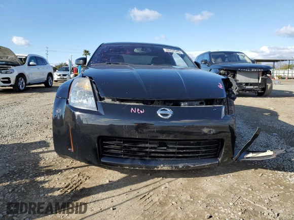 2005 Nissan 350Z 35th Anniversary Edition с VIN JN1AZ34D55M603330, выставлен на аукционе Copart как лот 48252545 с пробегом 205 922 миль миль и Списание • Salvage title. История ставок и продаж доступна на DreamBid. Изображение 5.