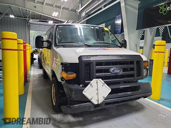 2010 Ford Econoline Cargo Commercial with VIN 1FTNE1EW1ADA90764, listed as a IAAI auction lot 42608095 with 146,335 mi miles and . Bid and sale history available at DreamBid. Image 44.