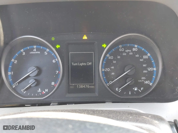 2018 Toyota RAV4 LE with VIN 2T3BFREV5JW854513, listed as a IAAI auction lot 41804823 with 138,476 mi miles. Bid and sale history available at carsss.com. Image 7.