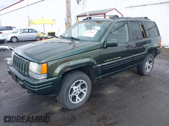 1996 Jeep Grand Cherokee Limited with VIN 1J4GZ78S0TC235692, listed as a IAAI auction lot 41945617 with Not provided miles and . Bid and sale history available at DreamBid. Image 17.