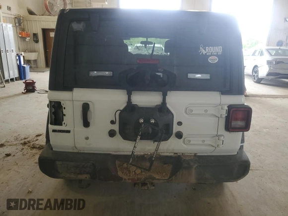 2019 Jeep Wrangler Unlimited Sport S z VIN 1C4HJXDN7KW644917, wystawiony jako Copart lot #54204085 z przebiegiem Nie podano mil oraz Szkoda całkowita • Salvage title. Historia ofert i sprzedaży dostępna na DreamBid. Obrazek 6.