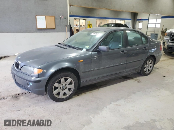 2002 BMW 3 Series 325i with VIN WBAET37472NG77348, listed as a Copart auction lot 45745075 with 97,787 mi miles and Salvage Title. Bid and sale history available at carsss.com. Image 1.