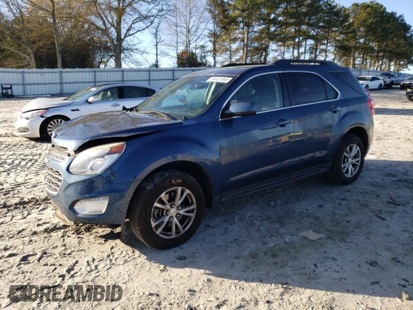 2016 Chevrolet Equinox LT with VIN 2GNALCEK1G6225771, listed as a Copart auction lot 50431865 with 88,119 mi miles and Salvage Title. Bid and sale history available at carsss.com. Image 1.