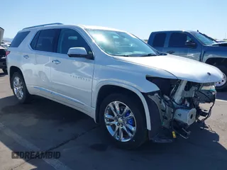 2018 Chevrolet Traverse High Country with VIN 1GNEVKKW1JJ146141, listed as a IAAI auction lot 42047230 with 93,199 mi miles. Bid and sale history available at carsss.com. Image 1.