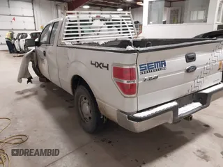 2014 Ford F-150 XL with VIN 1FTFX1EF6EFA29628, listed as a IAAI auction lot 41298438 with 343,733 mi miles. Bid and sale history available at carsss.com. Image 3.
