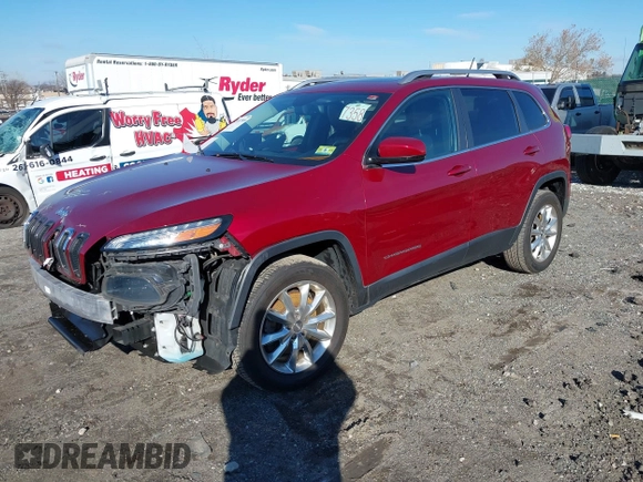 2014 Jeep Cherokee Limited with VIN 1C4PJMDB7EW219458, listed as a IAAI auction lot 41007909 with Not Provided miles and . Bid and sale history available at DreamBid. Image 17.
