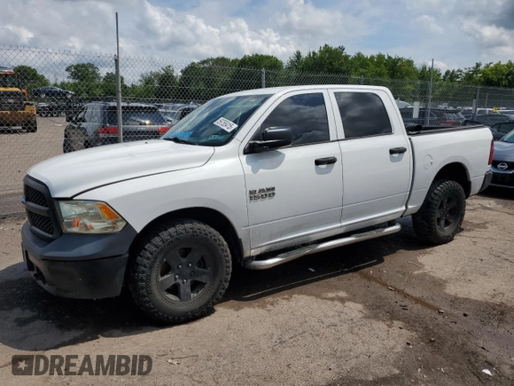 2014 Ram 1500 Tradesman with VIN 1C6RR7KG5ES351361, listed as a Copart auction lot 59755415 with 142,737 mi miles and Salvage title. Bid and sale history available at DreamBid. Image 1.
