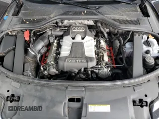 2013 Audi A8 3.0L z VIN WAURGAFD3DN029985, wystawiony jako Copart lot #60536355 z przebiegiem 198 176 mil mil oraz Czysty tytuł • Clean title. Historia ofert i sprzedaży dostępna na DreamBid. Obrazek 11.