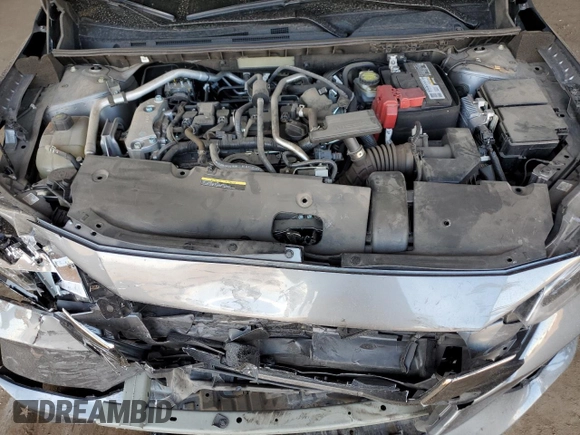 2021 Nissan Sentra SR with VIN 3N1AB8DV5MY308945, listed as a Copart auction lot 46345205 with 33,674 mi miles and Salvage Title. Bid and sale history available at DreamBid. Image 12.