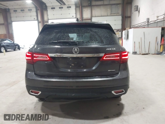 2016 Acura MDX w/Tech with VIN 5FRYD4H40GB017297, listed as a IAAI auction lot 41899975 with 95,757 mi miles. Bid and sale history available at carsss.com. Image 16.
