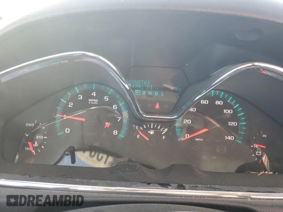 2016 Chevrolet Traverse LT with VIN 1GNKRGKDXGJ180493, listed as a Copart auction lot 83915614 with 154,342 mi miles and Salvage Title. Bid and sale history available at carsss.com. Image 9.
