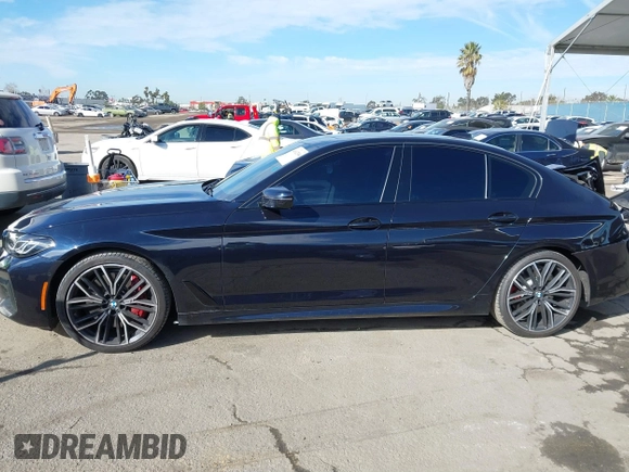 2023 BMW 5 Series 540i with VIN WBA53BJ06PWY11037, listed as a IAAI auction lot 41612304 with 37,274 mi miles and . Bid and sale history available at DreamBid. Image 14.