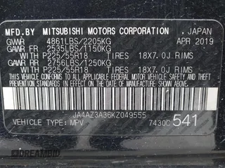 2019 Mitsubishi Outlander ES with VIN JA4AZ3A36KZ049555, listed as a IAAI auction lot 42567525 with 170,346 mi miles and . Bid and sale history available at DreamBid. Image 9.