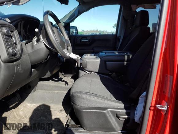 2019 Chevrolet Silverado 1500 Custom with VIN 1GCRYBEH5KZ312341, listed as a Copart auction lot 49052825 with 33,710 mi miles and Clean Title. Bid and sale history available at DreamBid. Image 7.