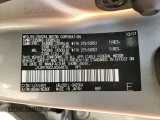 2018 Lexus LX with VIN JTJHY7AX2J4264876, listed as a Copart auction lot 46104975 with 25,466 mi miles and Salvage Title. Bid and sale history available at carsss.com. Image 13.