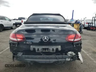 2019 Mercedes-Benz C 300 with VIN WDDWK8DB6KF827909, listed as a Copart auction lot 51114875 with 55,903 mi miles and Salvage Title. Bid and sale history available at carsss.com. Image 6.