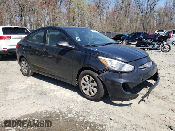 2017 Hyundai Accent SE with VIN KMHCT4AE0HU363775, listed as a Copart auction lot 49123384 with 152,280 mi miles and Non Repairable. Bid and sale history available at carsss.com. Image 4.