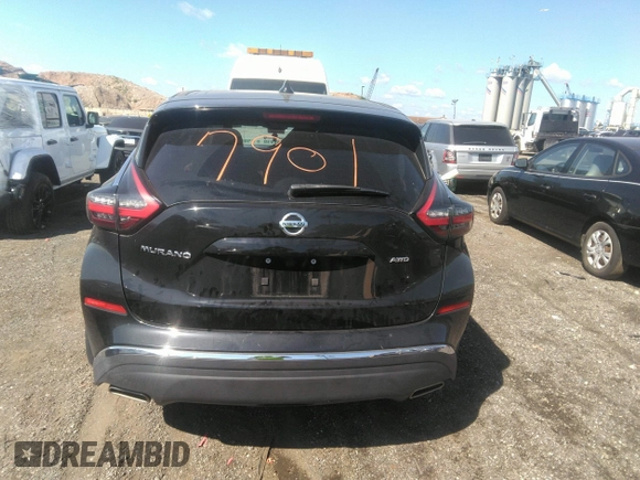 2020 Nissan Murano S with VIN 5N1AZ2AS7LN104980, listed as a IAAI auction lot 40057901 with 41,244 mi miles and . Bid and sale history available at DreamBid. Image 16.