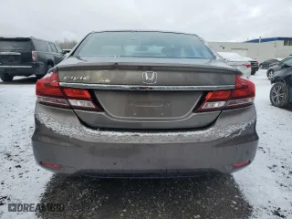2013 Honda Civic Sdn LX with VIN 2HGFB2F48DH020946, listed as a Copart auction lot 47649695 with 214,561 mi miles and Clean Title. Bid and sale history available at carsss.com. Image 6.
