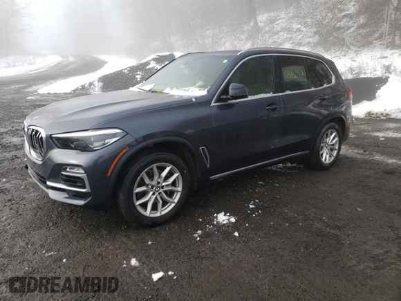 2019 BMW X5 xDrive40i with VIN 5UXCR6C59KLL23749, listed as a Copart auction lot 43000913 with 0 mi miles. Bid and sale history available at carsss.com. Image 1.