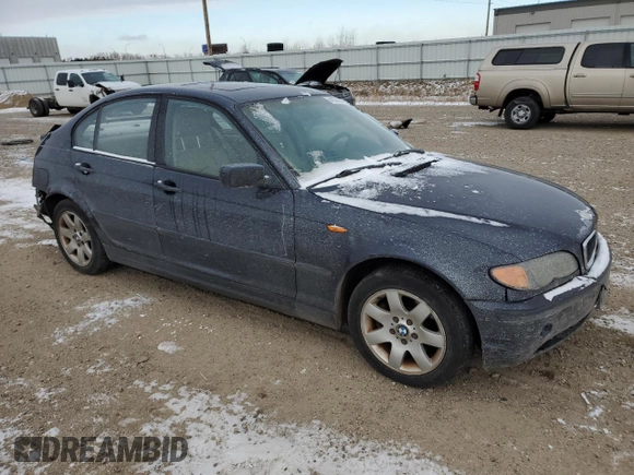 2002 BMW 3 Series 325i with VIN WBAEV33452KL65673, listed as a Copart auction lot 84234584 with 222,600 mi miles and Non Repairable. Bid and sale history available at carsss.com. Image 4.