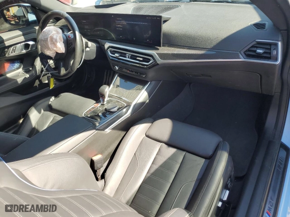 2023 BMW M2 with VIN 3MF13DM08P8D61938, listed as a Copart auction lot 54219205 with 17,311 mi miles and Salvage Title. Bid and sale history available at carsss.com. Image 8.