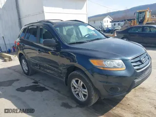 2011 Hyundai Santa Fe GLS with VIN 5XYZGDAB9BG076212, listed as a IAAI auction lot 41784196 with 123,256 mi miles. Bid and sale history available at carsss.com. Image 1.