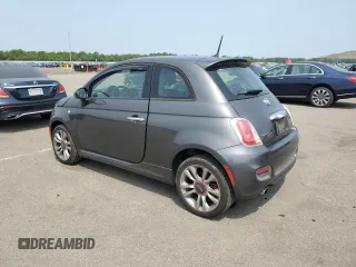 2015 FIAT 500 Sport z VIN 3C3CFFBR1FT690450, wystawiony jako Copart lot #60323805 z przebiegiem 75 367 mil mil oraz Szkoda całkowita • Salvage title. Historia ofert i sprzedaży dostępna na DreamBid. Obrazek 2.