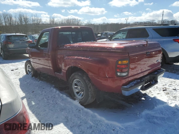 1999 Ford Ranger XLT with VIN 1FTYR10X6XPA71233, listed as a Copart auction lot 45535835 with 130,480 mi miles and Non repairable. Bid and sale history available at DreamBid. Image 2.