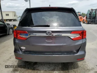 2019 Honda Odyssey EX-L with VIN 5FNRL6H75KB004911, listed as a Copart auction lot 48954335 with 74,720 mi miles and Clean Title. Bid and sale history available at carsss.com. Image 6.