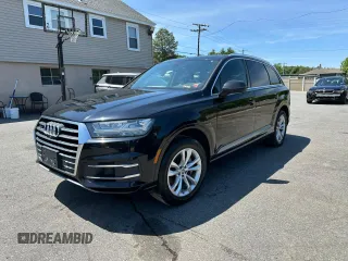 2017 Audi Q7 Premium Plus z VIN WA1LAAF71HD020793, wystawiony jako Copart lot #59742835 z przebiegiem 132 444 mil mil oraz Czysty tytuł • Clean title. Historia ofert i sprzedaży dostępna na DreamBid. Obrazek 1.