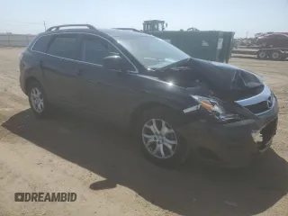 2012 Mazda CX-9 Sport with VIN JM3TB3BA0C0352697, listed as a Copart auction lot 52574245 with 179,812 mi miles and Salvage Title. Bid and sale history available at carsss.com. Image 4.