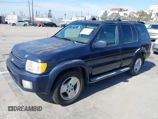 2002 Infiniti QX4 Luxury z VIN JNRDR09Y62W250391, wystawiony jako IAAI lot #42344733 z przebiegiem 97 818 mil mil oraz . Historia ofert i sprzedaży dostępna na DreamBid. Obrazek 2.