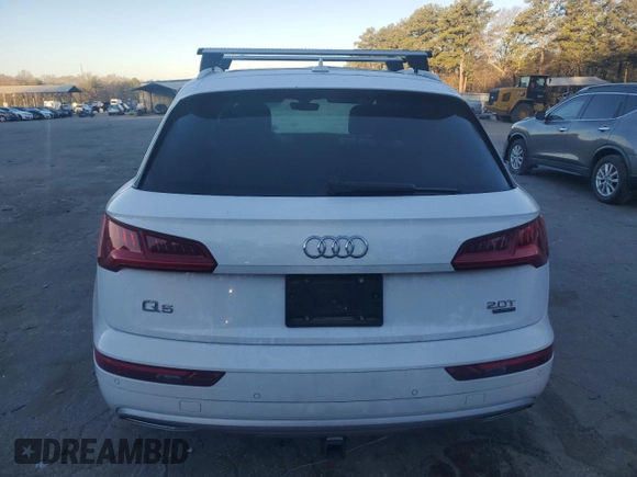 2018 Audi Q5 Prestige with VIN WA1CNAFYXJ2066010, listed as a Copart auction lot 47168615 with 78,833 mi miles and Salvage Title. Bid and sale history available at carsss.com. Image 6.