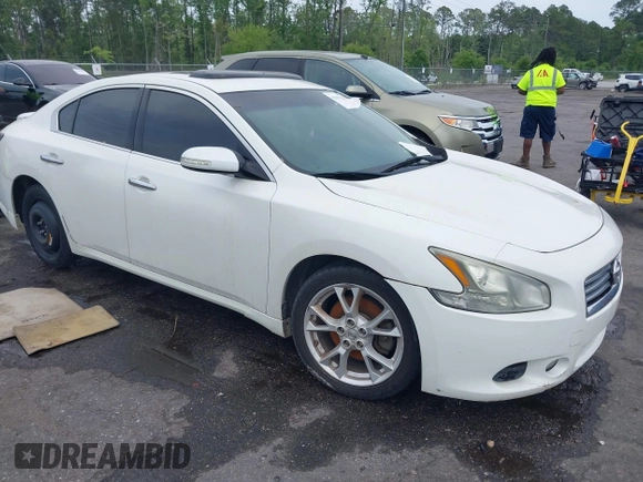 2013 Nissan Maxima S with VIN 1N4AA5AP5DC816187, listed as a IAAI auction lot 42092038 with 158,079 mi miles and . Bid and sale history available at DreamBid. Image 1.