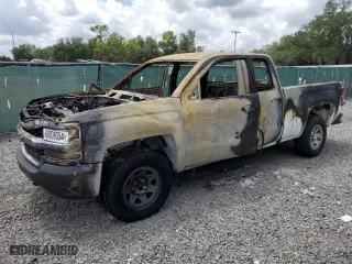 2018 Chevrolet Silverado 1500 Work Truck with VIN 1GCVKNEH9JZ163593, listed as a Copart auction lot 83083814 with 0 mi miles and Non Repairable. Bid and sale history available at carsss.com. Image 1.