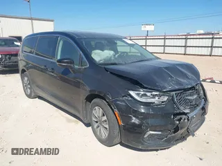 2023 Chrysler Pacifica Hybrid Touring L with VIN 2C4RC1L75PR611901, listed as a IAAI auction lot 41510935 with 44,156 mi miles and . Bid and sale history available at DreamBid. Image 1.