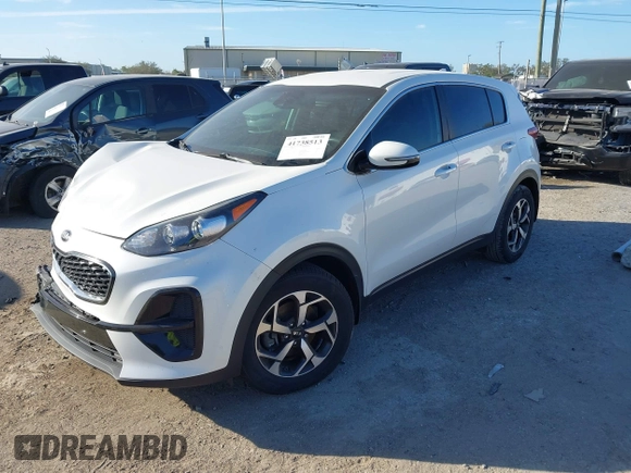 2021 Kia Sportage LX with VIN KNDPM3AC5M7907935, listed as a IAAI auction lot 41738513 with 79,116 mi miles. Bid and sale history available at carsss.com. Image 17.