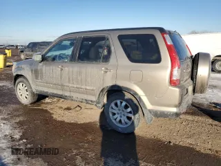 2005 Honda CR-V EX SE with VIN JHLRD78945C038170, listed as a Copart auction lot 45744965 with 171,637 mi miles and Salvage Title. Bid and sale history available at carsss.com. Image 2.
