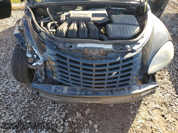2005 Chrysler PT Cruiser with VIN 3C4FY48B55T602709, listed as a Copart auction lot 77111854 with 113,862 mi miles and Salvage Title. Bid and sale history available at carsss.com. Image 11.