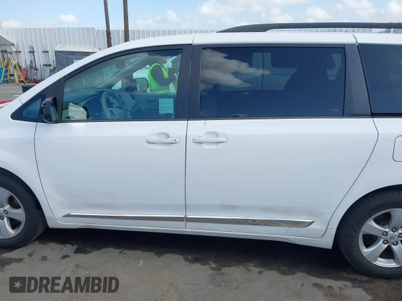 2012 Toyota Sienna LE AAS with VIN 5TDKK3DC6CS246447, listed as a IAAI auction lot 41949894 with 184,656 mi miles and . Bid and sale history available at DreamBid. Image 14.