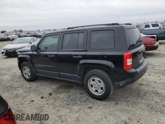 2017 Jeep Patriot Sport SE with VIN 1C4NJPBA2HD207821, listed as a Copart auction lot 44460655 with 53,791 mi miles and Salvage Title. Bid and sale history available at carsss.com. Image 2.