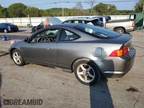 2002 Acura RSX Auto with VIN JH4DC54832C029739, listed as a Copart auction lot 69326204 with 0 mi miles and Salvage Title. Bid and sale history available at carsss.com. Image 2.