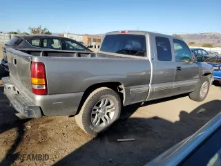 1999 Chevrolet Silverado 1500 LS with VIN 2GCEC19W8X1274717, listed as a Copart auction lot 84454814 with 0 mi miles and Salvage Title. Bid and sale history available at carsss.com. Image 3.